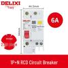 Delixi DZ47sLE Air Switch Circuit Breaker with Leakage Protection (1-4P, Single/Three-Phase, N)