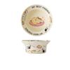 Cute Ceramic Dessert Bowl Round Cartoon Salad Bowl Tableware Household Eating Rice Bowl Dormitory Couple Bowl Spoon Set