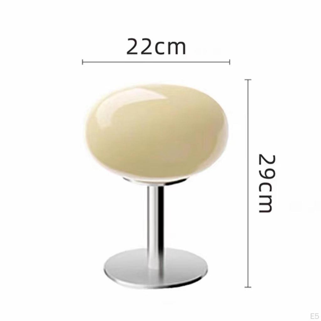 Elegant Glass Table Lamp with Soft Glow for Home Decor