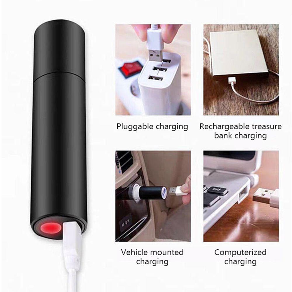 Zoom Super Powerful Flashlights Rechargeable High Power LED Flashlight Torch Mini 3 Light Mode Pocket Light Lamp Portable