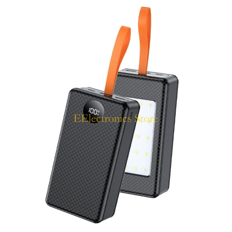B03C 21700 Akku-Powerbank 12 Schlitze Große Kapazität Werkzeuglose Montage Mehrere Geräte Laden Fortschrittliche Sicherheit Akku-Gehäuse