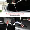 FOSHIO 2pc Metal Support Rod Auto Door Trunk Wrapping Cleaning Help Tool Carbon Fiber Film Install Support Frame Car Accessories