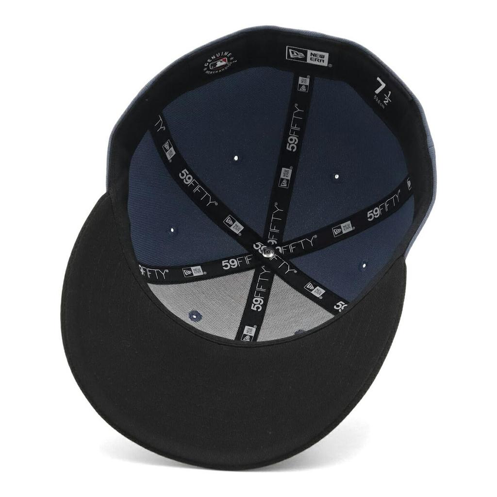 New Era PreCurved 59FIFTY Cap 15136902 NER36C0020 LA Gray New Era Cap ONSPOTZ Special Edition 2Tone MLB Los Angeles Dodgers MLB Flat Visor Unisex Sun