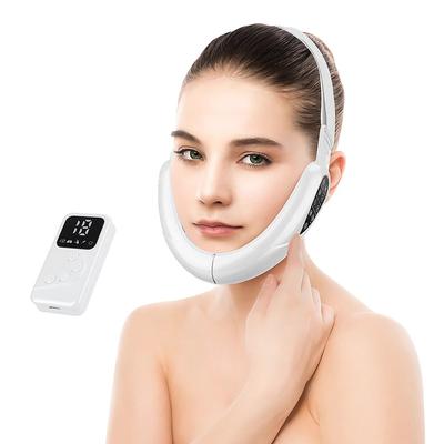 EMS Zariadenie na lifting tváre LED Fotónová terapia Zoštíhlenie tváre TENS Pulzný masážny prístroj Odstránenie dvojitej brady Pás na zdvíhanie líc V-tvar tváre