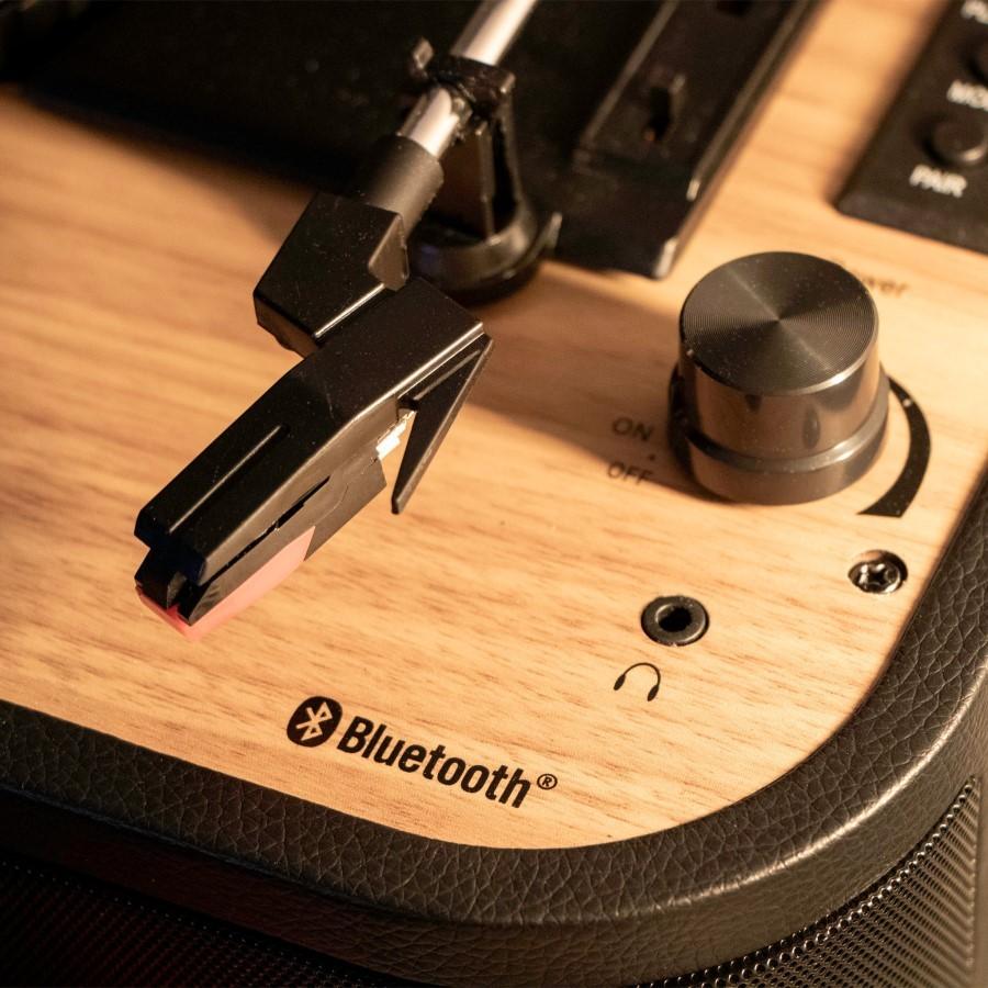 Lenco TT-116BK - gramofon z wbudowanymi głośnikami i Bluetooth, Lenco