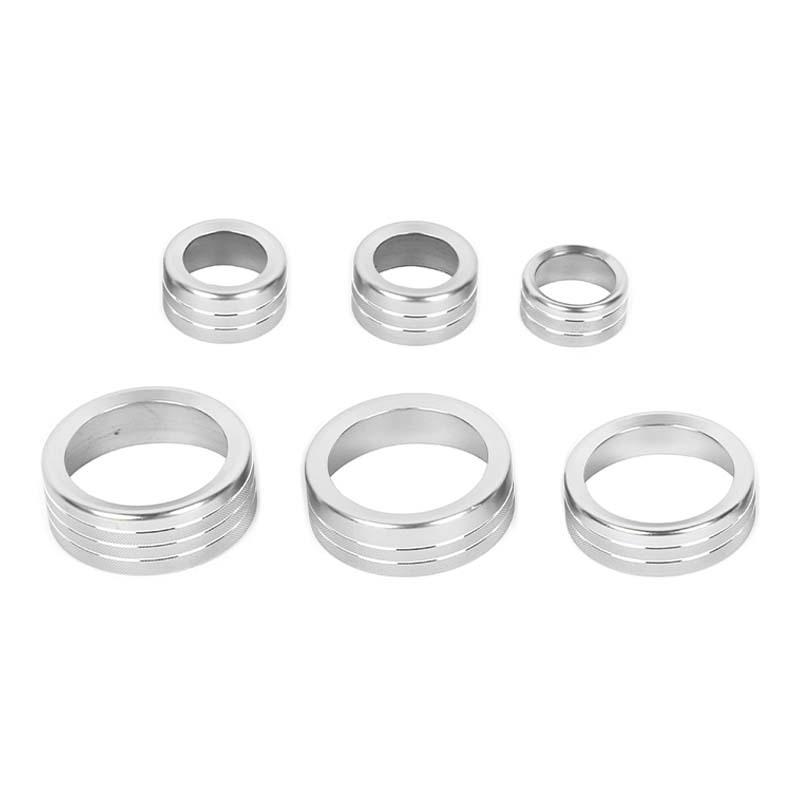 Aluminum Alloy  Central Control Knob Decorative Ring Cover For Chevy Silverado/Tahoe For Suburban/ Avalanche/GMC-YUKON 2007-2013