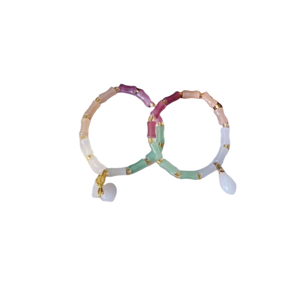 New Chinese Color Bamboo Bracelet, Women'S Fashion Is Rising Bracelet, Couple Students Send Girlfriends Hand Jewelry