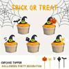 Halloween & Christmas Cartoon Fruit/Bento Forks - Cute Mini Picks for Kids, Creative Plastic Cake Forks