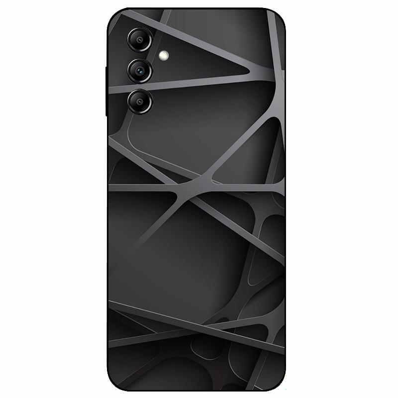 For Samsung A14 4G A 14 M14 5G Case Painted TPU Soft Silicone Black Funda for Samsung Galaxy A14 A145F Bumper GalaxyA14 M 14 Bag