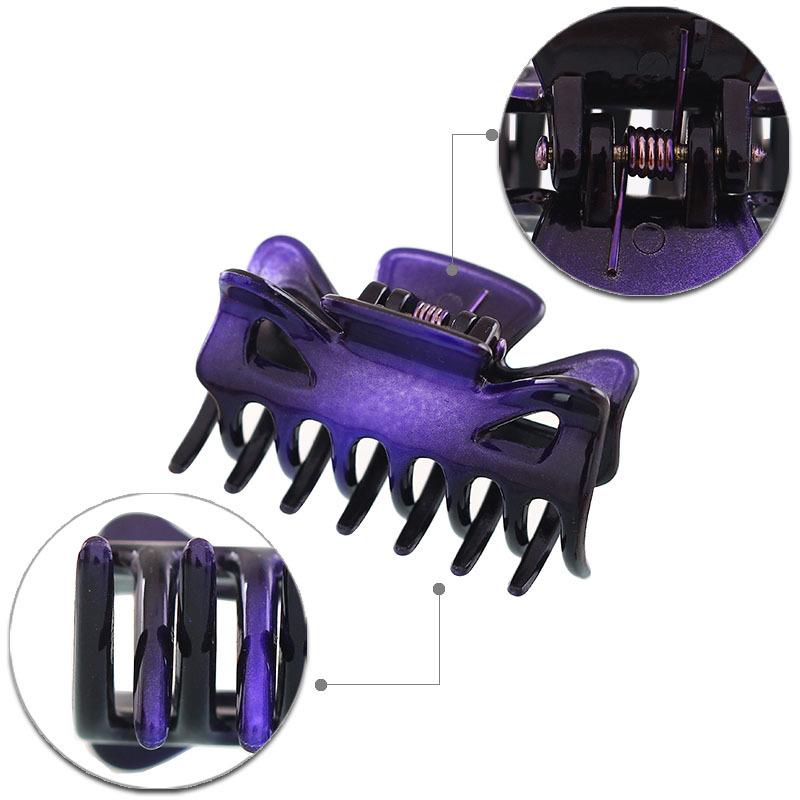 Medium-sized Small Gripper 7-tooth Hair Clip Ladies' Top Clip Wig Claw Clip