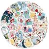 10/30/60pcs  Mix Cartoon Princess Sticker Cute Belle Snow White Graffiti Decal DIY Laptop Journal Kawaii Aesthetic Sticker
