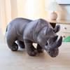 Rhinoceros Elephant Plush Play Cartoon Zoo Commemorate Children Gifts Holiday