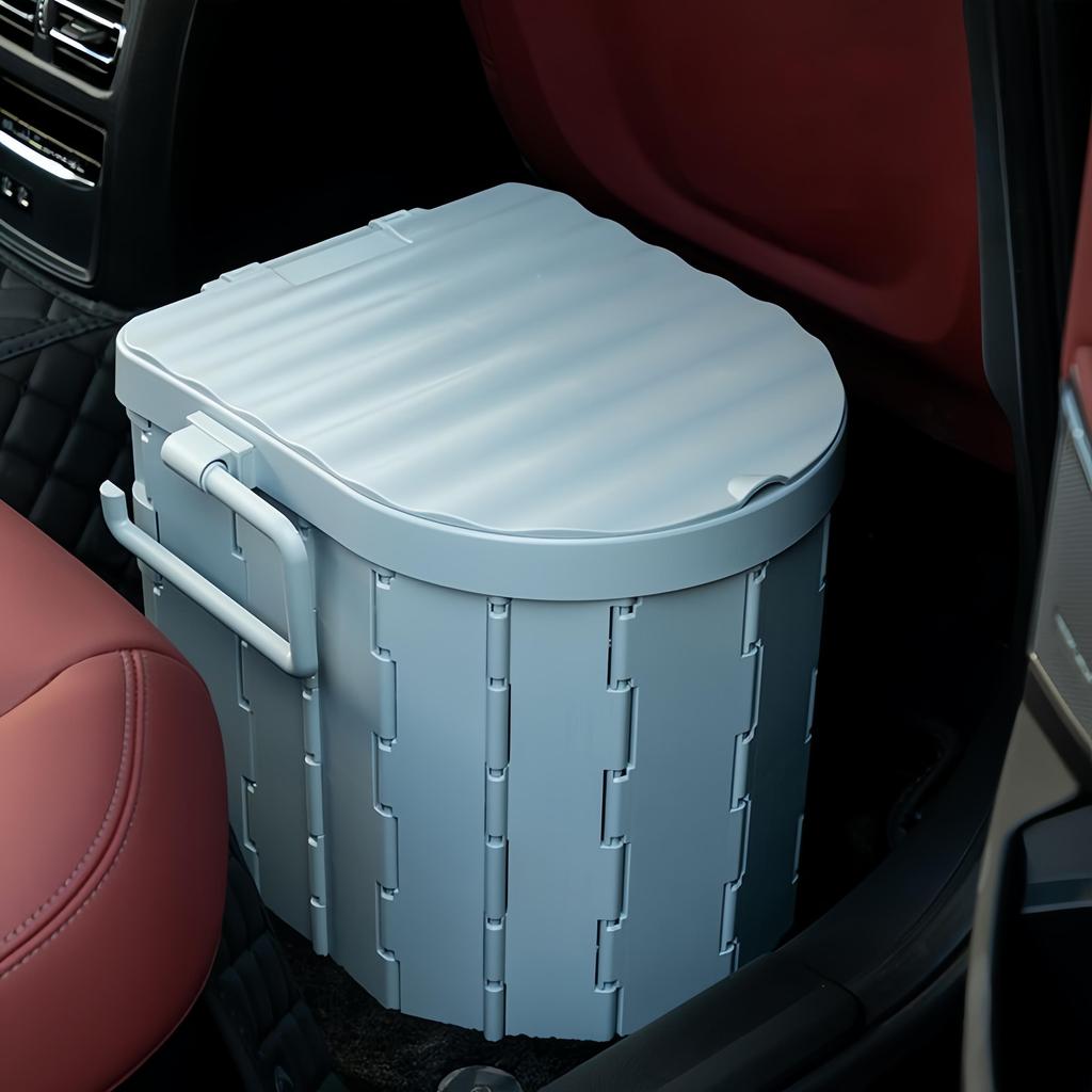For camping only Portable Folding Toilet for Outdoor Camping - Car Travel Emergency Mobile Toilet Lightweight Collapsible Potty for Self-Driving Trips