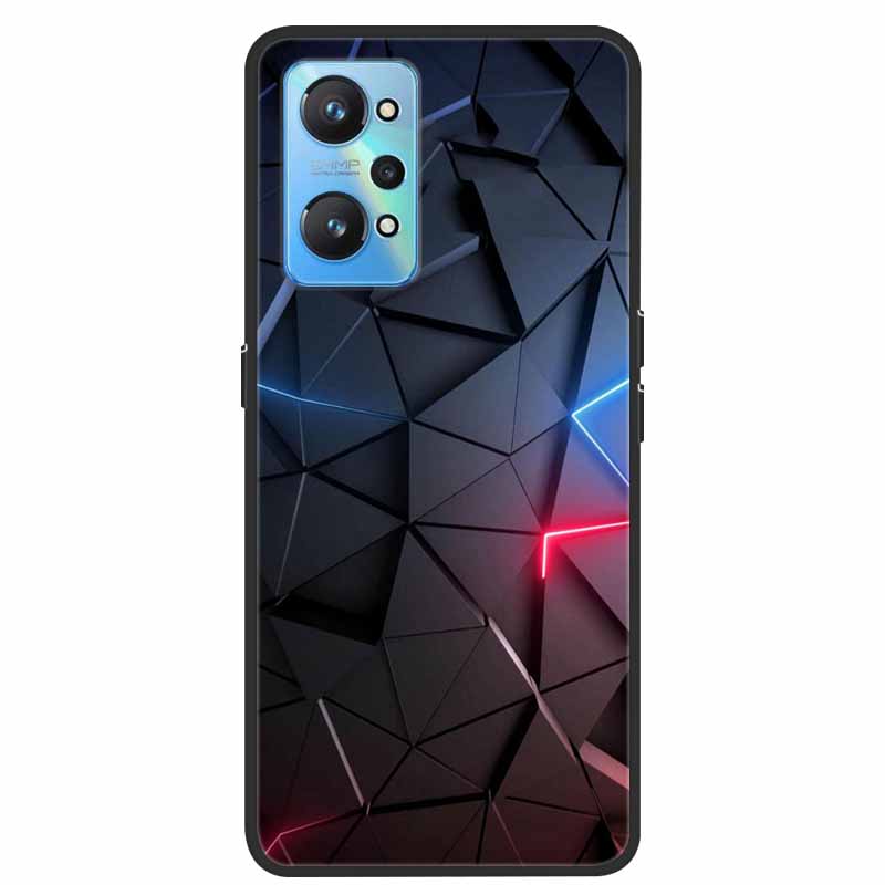 For Realme GT Neo 2 Case Silicone TPU Soft Cover Aesthetic Phone Case for Realme GT Neo2 Funda Realmi RMX3370 Shockproof Shell