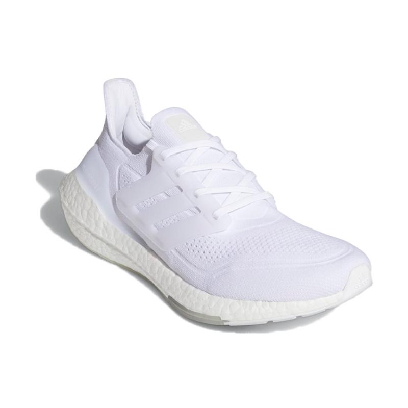 Adidas Ultra Boost 21 Triple White Sneakers FY0379