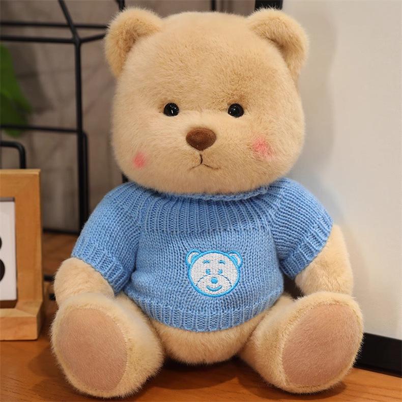 Teddy Bear Plush Sweater Toy - Perfect Birthday Gift for All Genders