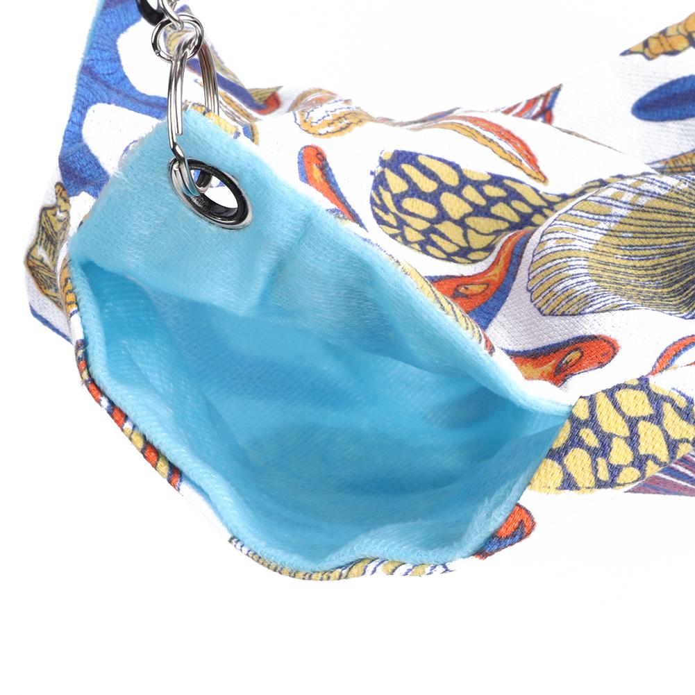 Double Layer Breathable Squirrel Hanging Bed Pet Hammocks for Hamster Guinea Pig(Type B )