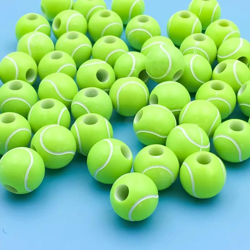 Простая Универсальная Бусина с Прямым Отверстием Стеклянная Двусторонняя с Масляной Точкой DIY Браслет Ожерелье Ювелирная Бусина 1pcs зелёный