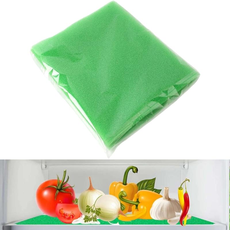 Customizable Refrigerator Foams Mats Sponges Filter Cotton Waterproof Shelf Protectors Prevents Molds Growth