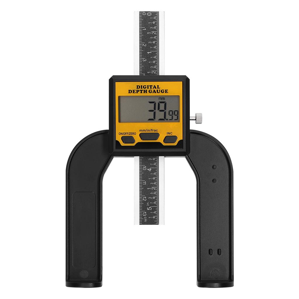 0 80mm Woodworking Depth Ruler Digital Tablesaw Height Ruler Digital Height Depth Gauge LCD Display Vernier Caliper 3