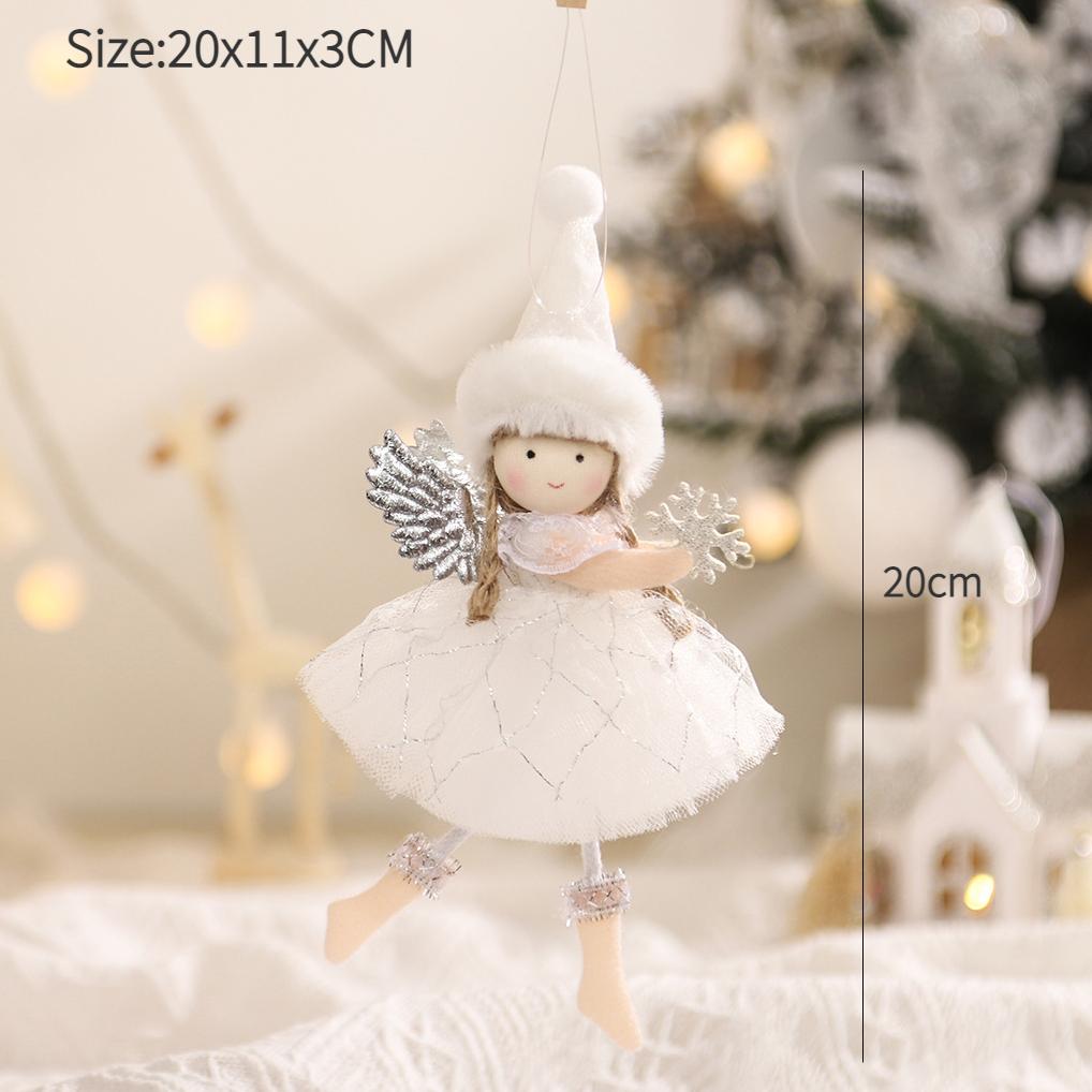 Angel Doll Merry Christmas Ornaments Christmas Decorations for Home Noel Natal Tree Decor Navidad Xmas 2025 New Year 2025 Gifts