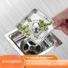 Sink Drain Strainer Stopper Stainless Steel Kitchen Sink Plug Filter Stopper Anti Clogging Odor Bathroom Accessories