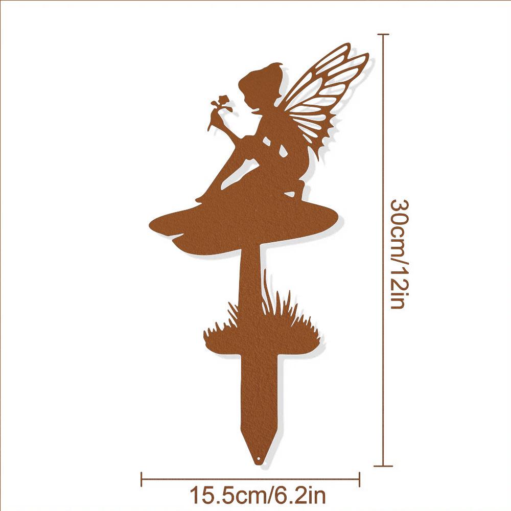 

Сельский сад Фея Металлическая Статуя Уличный Декор Металлическая Статуя Сад Фея Двор Декор Газон Паио Сельский сад Фея Металлическая Статуя зелёный