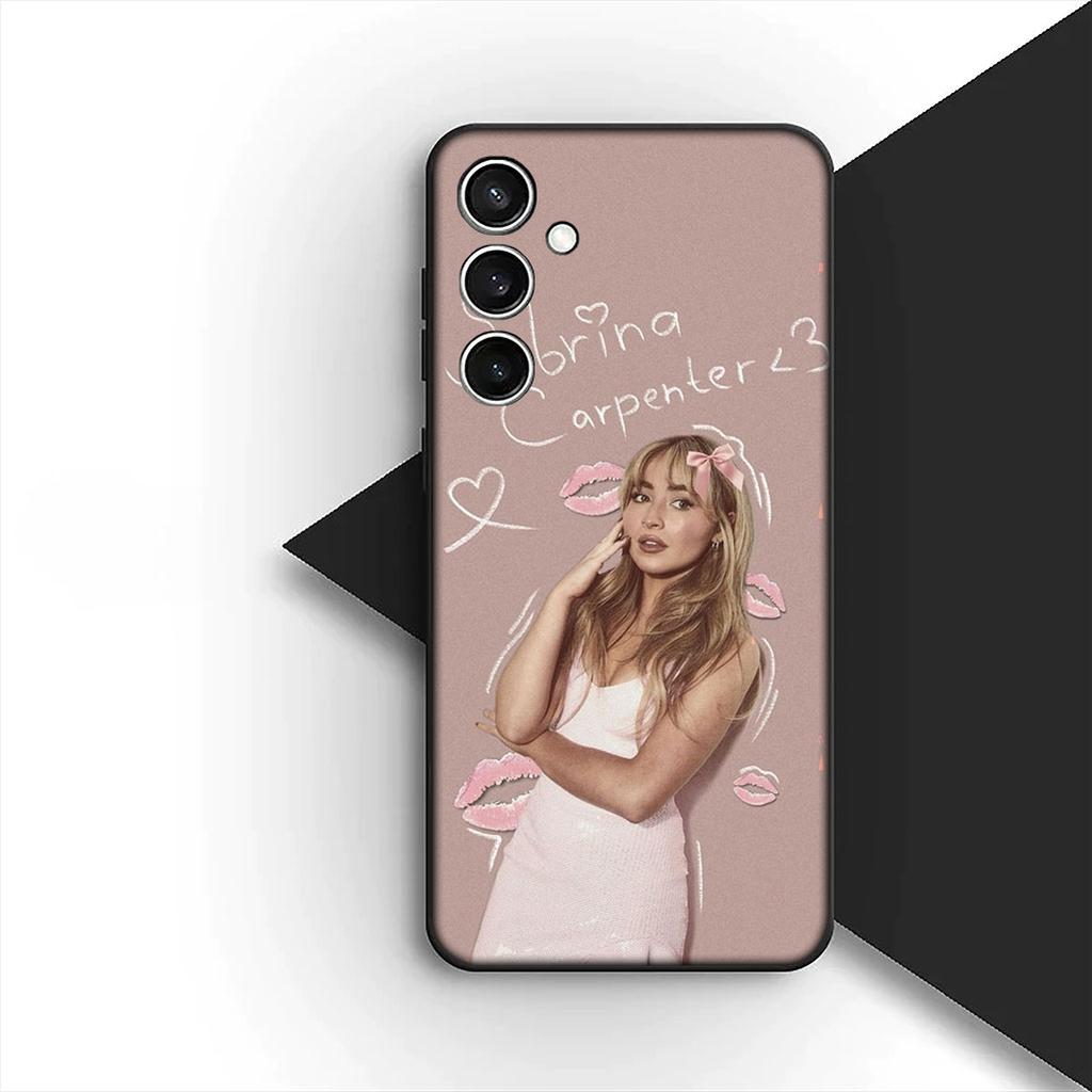 Cover Sabrinas SC Poster Carpenters für Samsung Galaxy S25 S24 S23 Fe Ultra Plus S7 Edge A05 A06 A16 A15 A35 Handyhülle