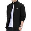 Li Ning Comfortable Versatile Stand Collar Casual Cardigan Sweatshirt Men Sweatshirt AWDA326-1