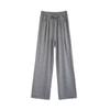 Glutinous Rice Wide-leg Pants Women's Spring and Autumn New Loose Straight Drape Lazy Sports Casual Mopping Long Pants