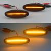 2pc Dynamic Led For JAGUAR XK8 1997-2006 S-Type 99-07 XK 8/XKR 1996-2005 XJ X350 2003-2006 Turn Signals Side marker light Lamp