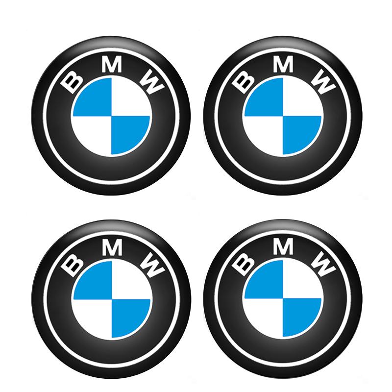 4pcs Car 20mm Door Keyhole Lock Protection Sticker Decor Decals For BMW M Emblem E46 E36 E34 F10 E90 F30 E60 F30 E53 E30 E92 E87