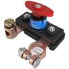 Pure Copper Battery Disconnect Switch 12V 24V Car Truck Anti Leakage Switches For Cars Vehicles RVs And Boats Aluminum Alloy
