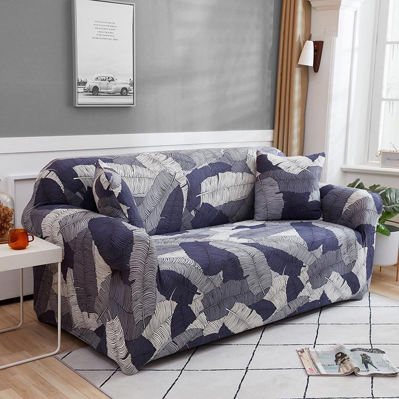 Printed Sofa Cover Stretch Couch Cover Sofa Slipcovers for Couches and Loveseats Washable  Furniture Protector for Pets Kids