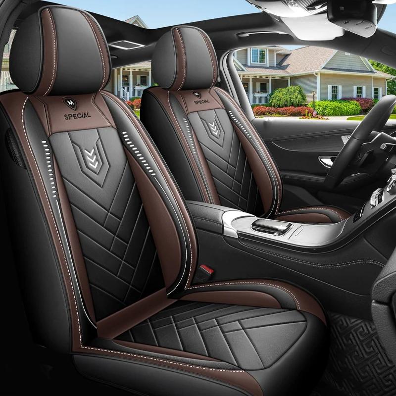 1ks Potah na autosedačku plný obal nový polštářek sedadla kožený potah auta Čtyři roční období univerzální potah sedadla potah sedadla