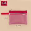Waterproof Double-Layer Document Bag with Zipper for Certificates and Examination Materials