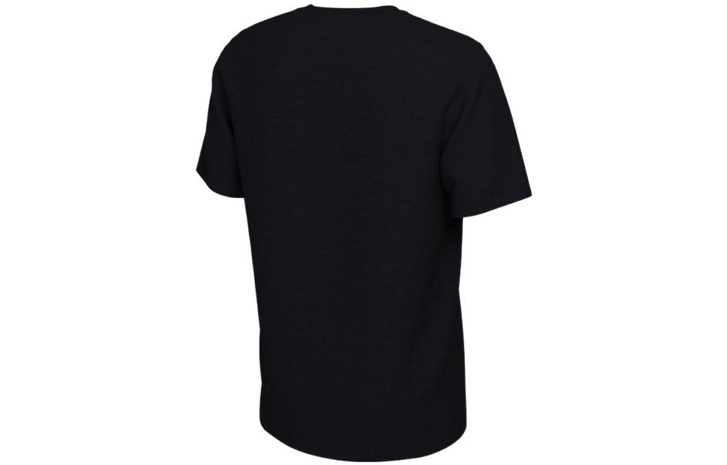 Nike T Shirts Men's Black Crew Neck Moderate Straight Fit FD9853-011