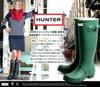 Hunter Original Tall Rain Boots W23499 WFT1000RMA UK 05 Green Women's 5.0 (24cm) [Used]