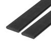 Uxcell 2-Pack Carbon Fiber Strips, 3x15mm, 420mm Long, Pultruded Flat Carbon Fiber Bars for Kite and RC Airplane
