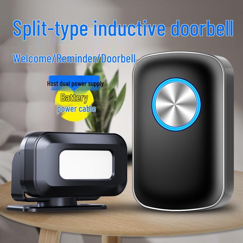 Welcome Sensor Doorbell with Voice Reminder for Shop Entrances