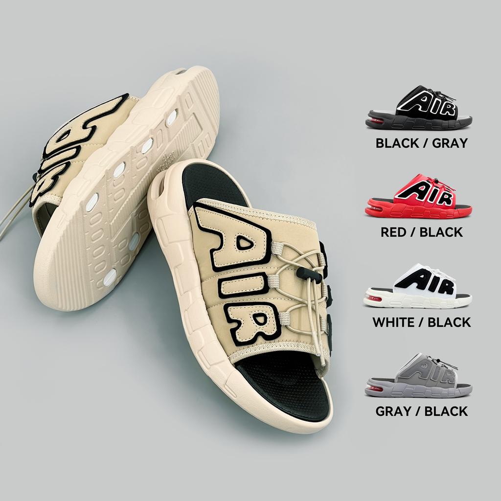 Summer Men Sneakers Slippers Air Sports Thick Sole Beach Sandals Cloud Slides Flat Non Slip Outdoor Men Shoes Big Fat Size