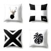 Polyester Pillow Case Geometric Home Printed Pillow Waist Cushion Cover Car Cushion Head Cushion Cover