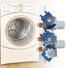 Washing Machine Water Inlet Valves 2 Input 3 Output Design Water Valves for 334903220309 Washers Part Easy To Install