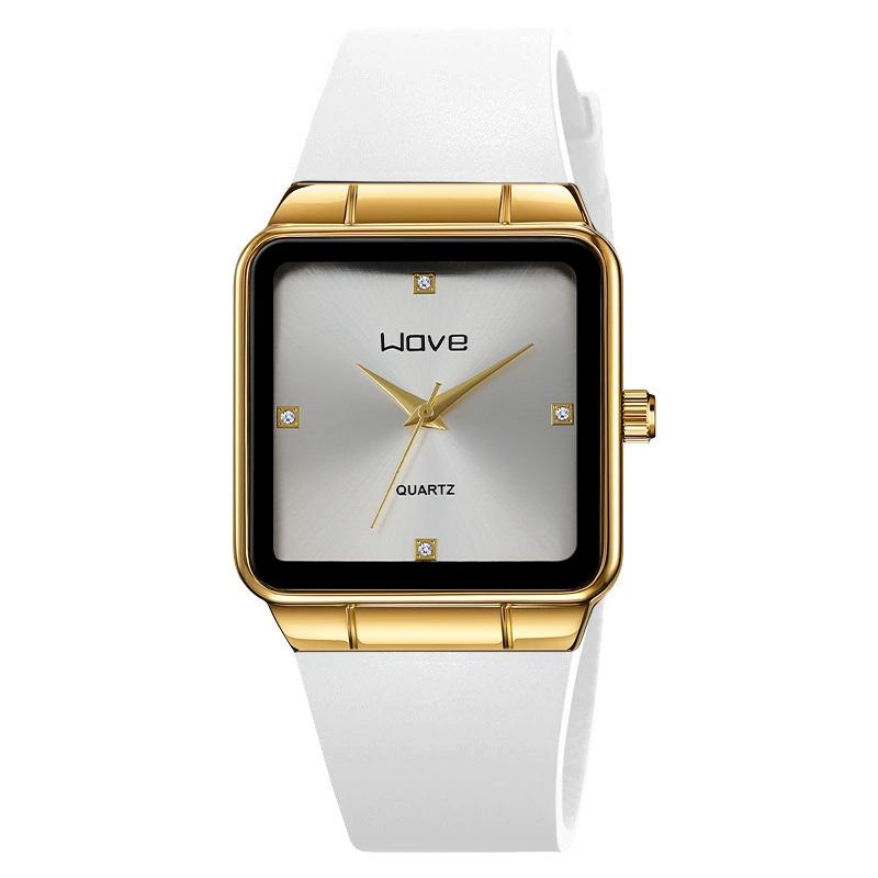 Watch Stylish Simple Square Men'S Watch Personalized Simple Quartz Watch With Student