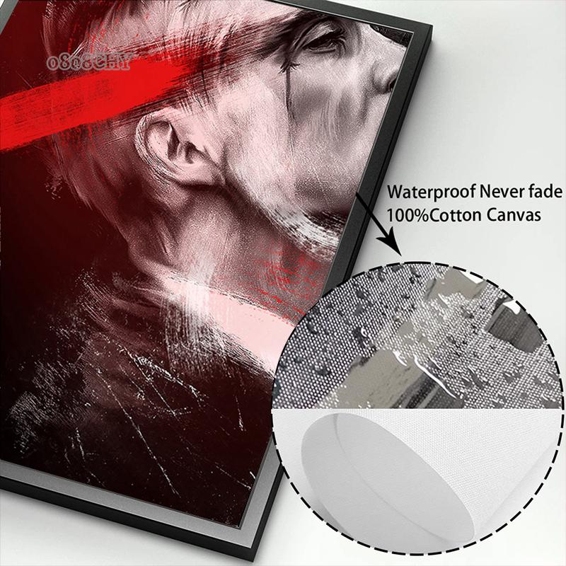 Gangster TV Drama Canvas Painting Abstract Movie Character Art Posters and Prints Wall Art Pictures for Home Living Room Decor