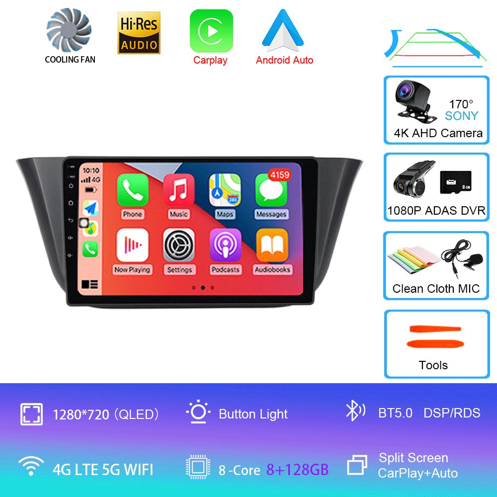 Android14 Für Iveco Daily 2014 2015 2016 2017 + Autoradio Player Stereo Multimedia WIFI BT GPS Navigation Player QLED Bildschirm