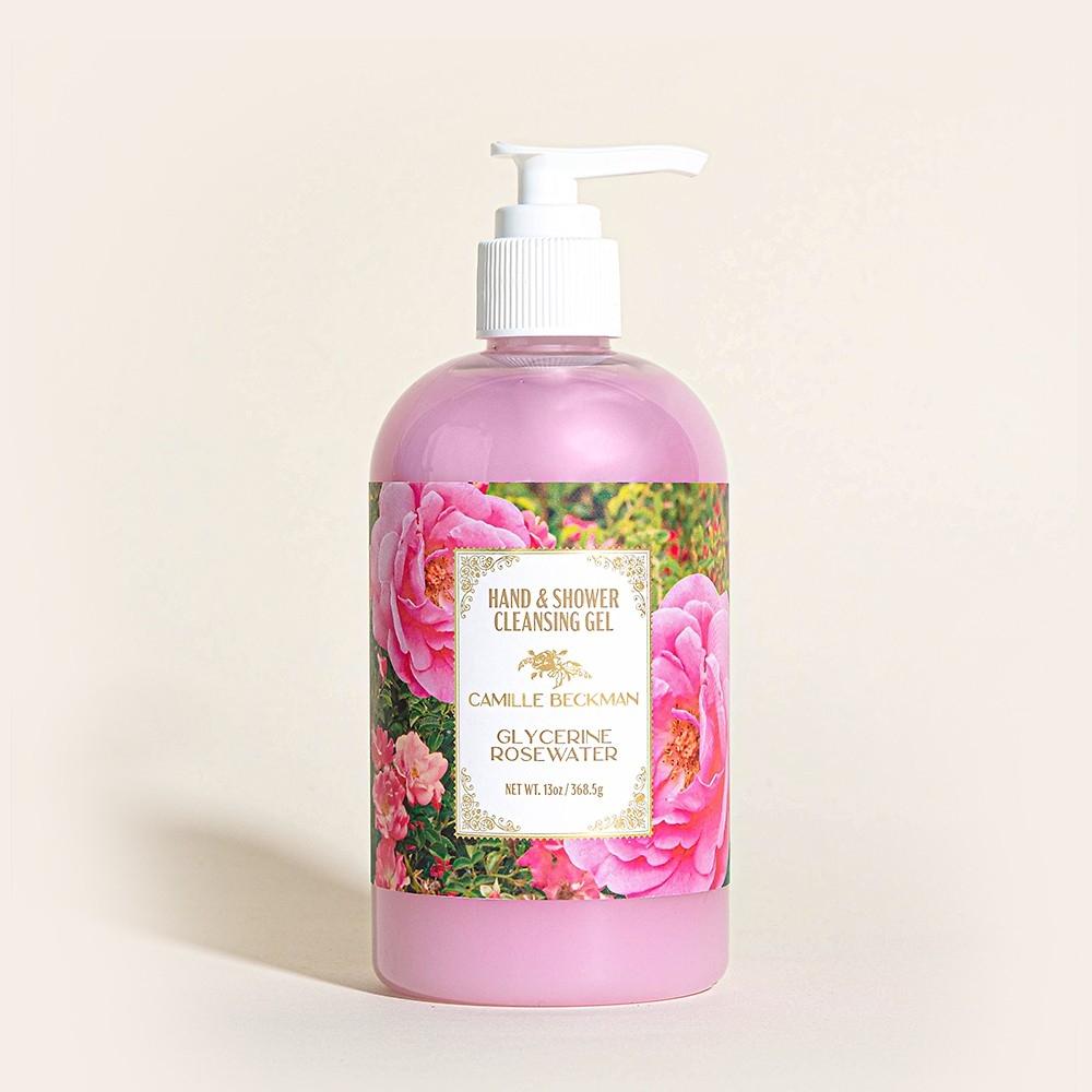Camille Beckman Rosewater HAnd And Shower Clenasning Gel
