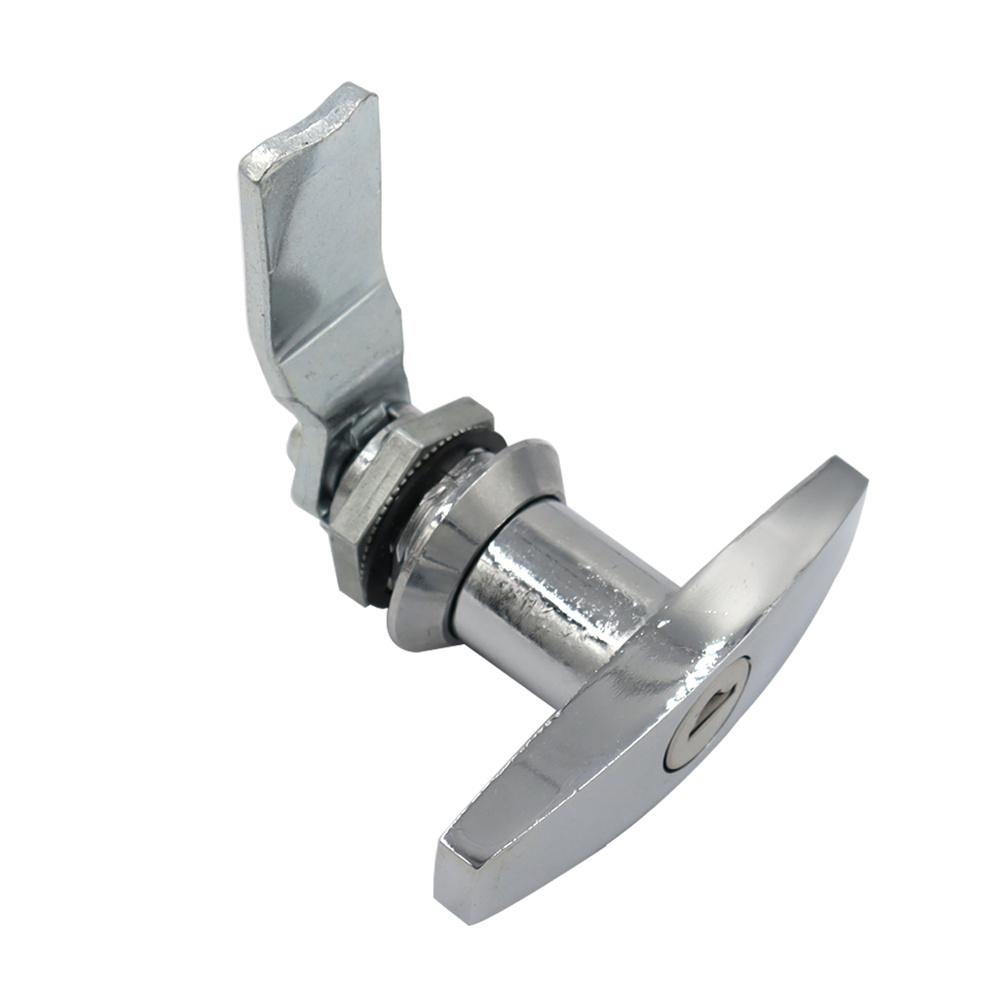T-Handle Lock Door Cover Latch With Keys For Truck RV Shell Camper Motorhomes