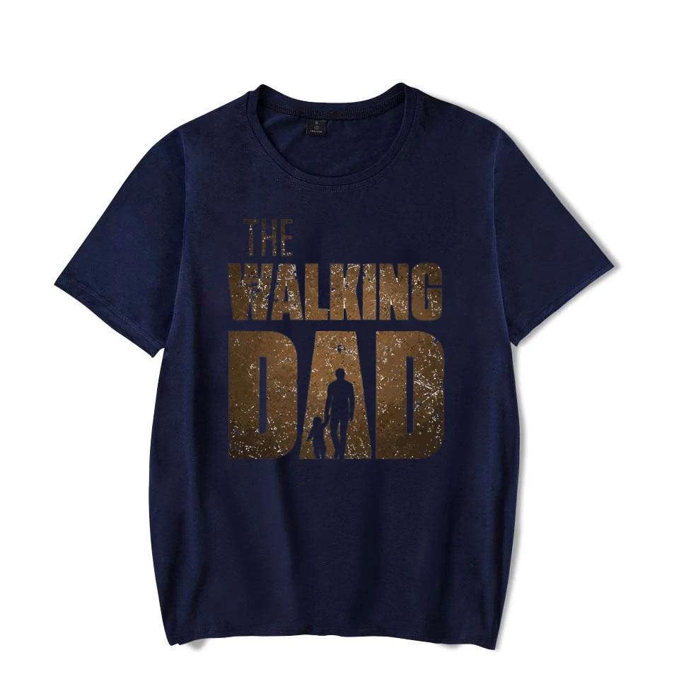 The Walking Dad Funny Street Printed Unisex TShirts Summer Fashion Wide Oversized TShirt Short Sleeves Casual Hip Hop TShirts