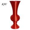 Stylish Balcony Decor Retro Curved Decorative Flower Vase, 3D Printed Flared Neck Plant Pots for Windowsill Minimalist Tabletop Floral Container